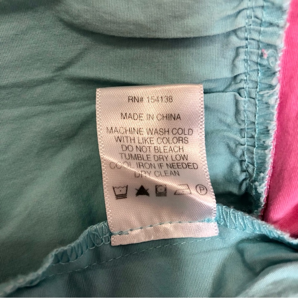 Staud Olympia Colorblock Spaghetti Strap Flowy Tank Top Multi Baby Blue Pink szM - Picture 14 of 14